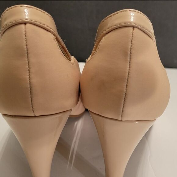 RAMPAGE  WOMEN"S LOW HEEL TAN SHOES - Picture 11 of 16